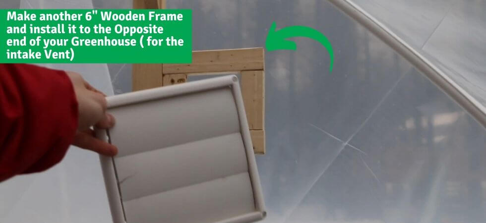 conecting a window on the back end of the frame