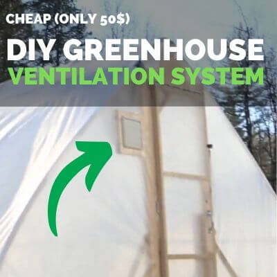 diy greenhouse ventilation system featured image