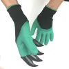 Dig with Ease Garden Claw Gloves with Built-In Digging Claws (10)