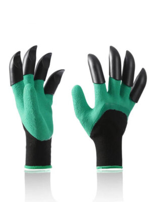 Dig with Ease: Garden Claw Gloves with Strong Digging Claws