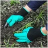 Dig with Ease Garden Claw Gloves with Built-In Digging Claws (5)
