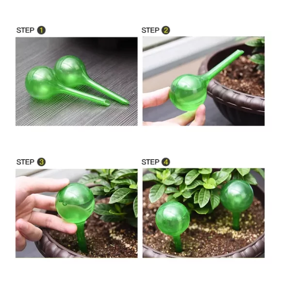 Smart Plant Care Plant Self-Watering Water Globes Set of 5